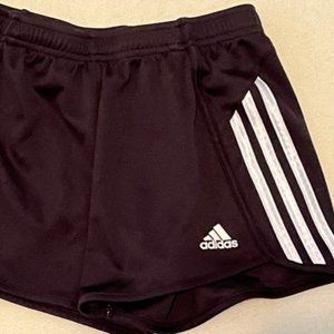 Girls Black Adidas Shorts